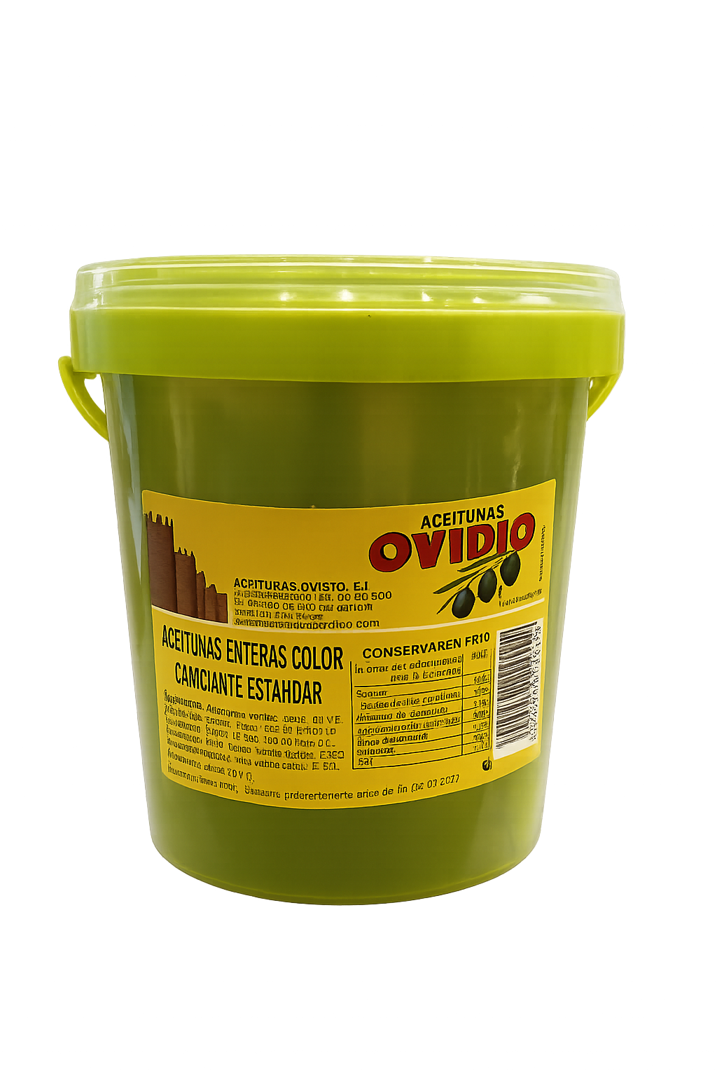 Aceitunas Manzanilla Ovidio Gredos