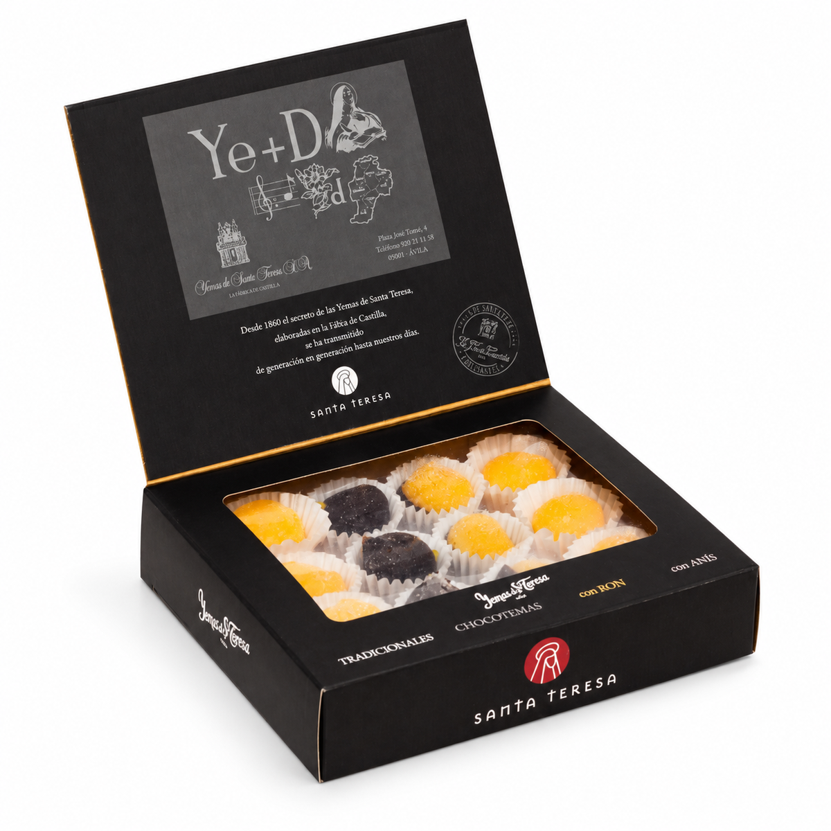 Yemas mixtas Santa Teresa de Ávila, 12 unidades · 160 g