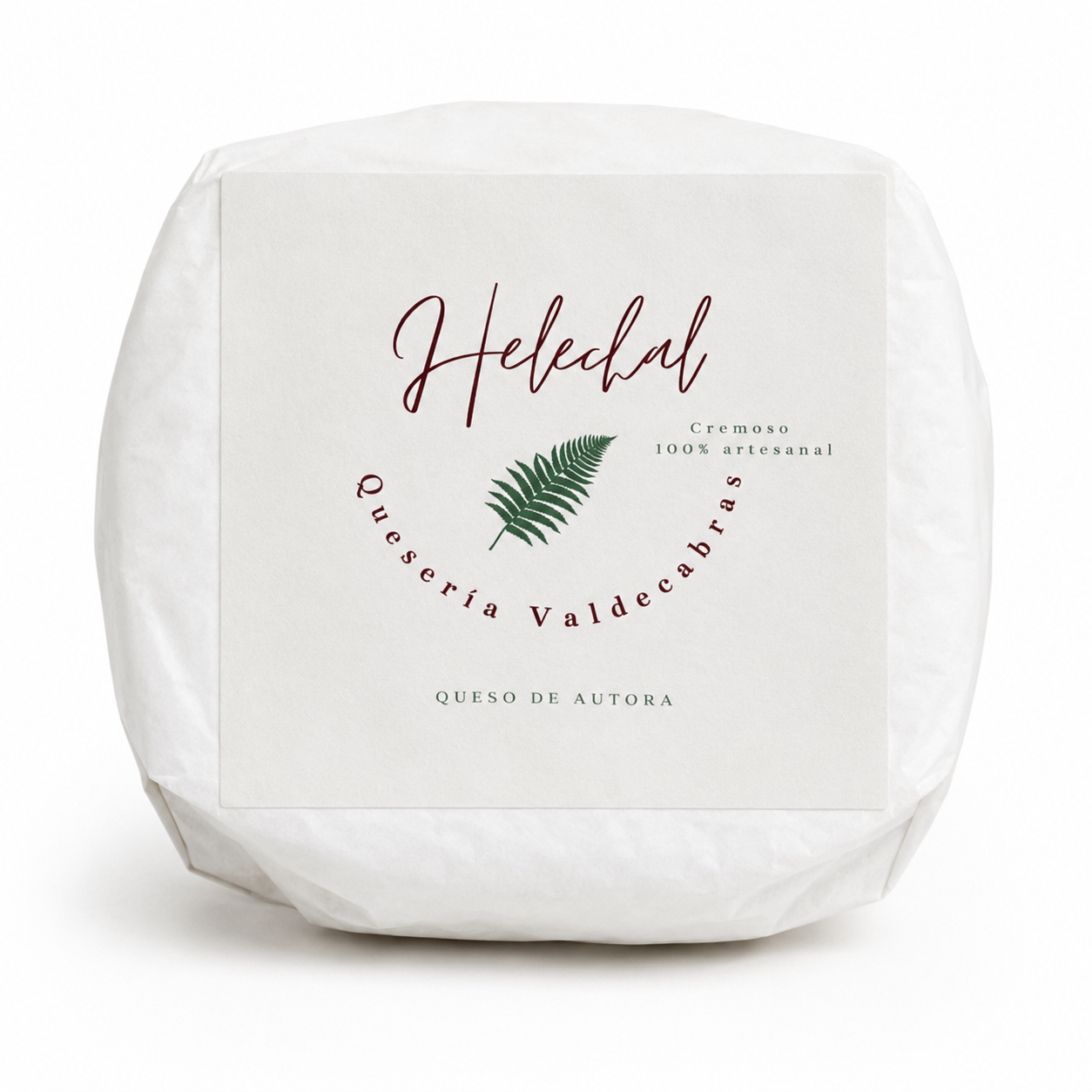 Helechal – Queso cremoso artesano de Valdecabras (400 g aprox.)