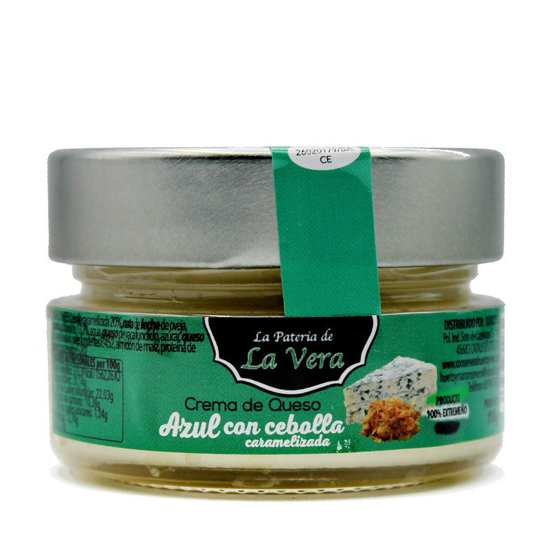 Crema de Queso Azul con Cebolla Caramelizada La Patería de la Vera 110 g