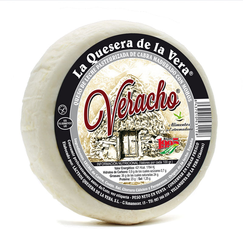 Queso de cabra madurado con mohos El Veracho La Quesera de la Vera