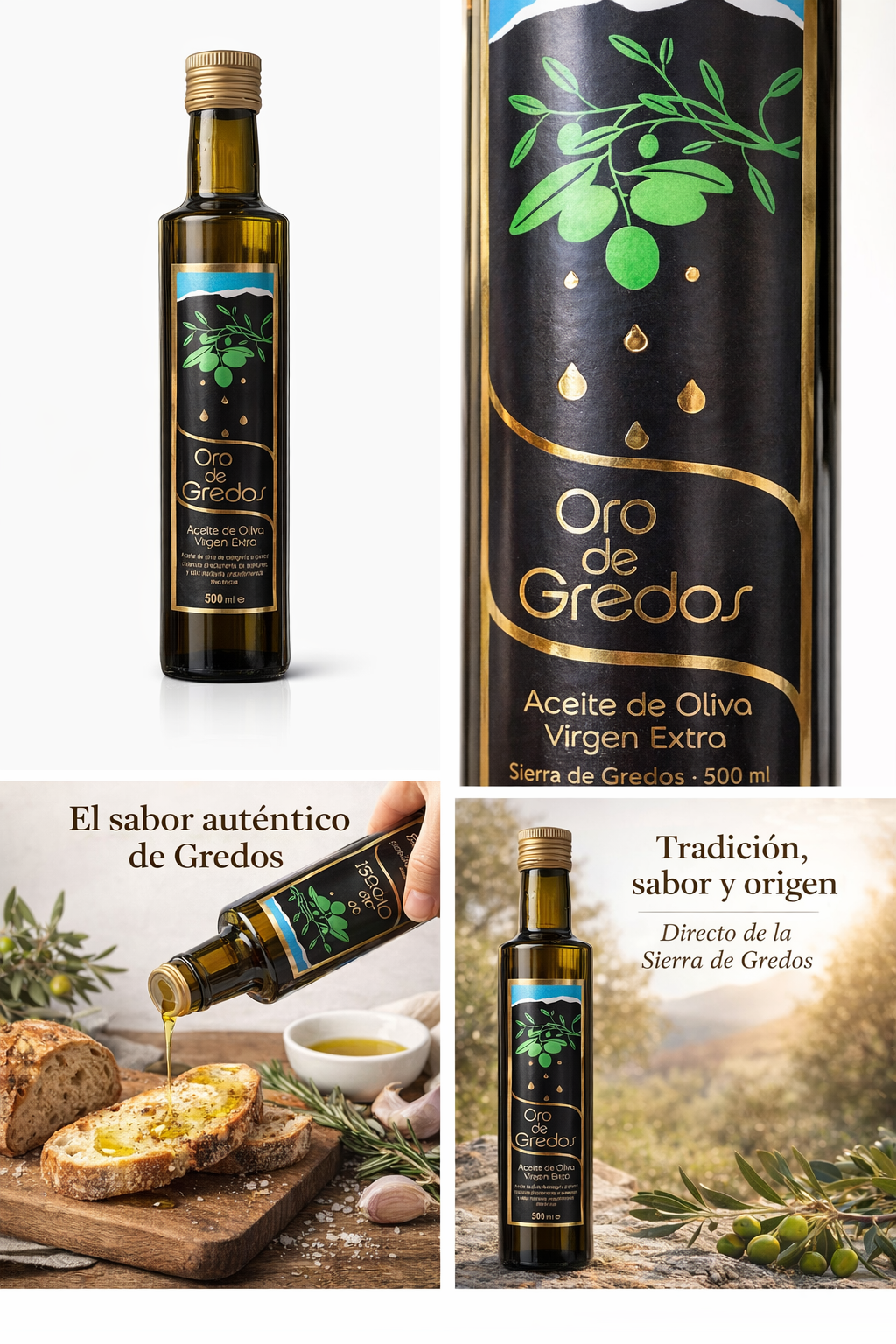 Aceite de oliva virgen extra Oro de Gredos 500ml