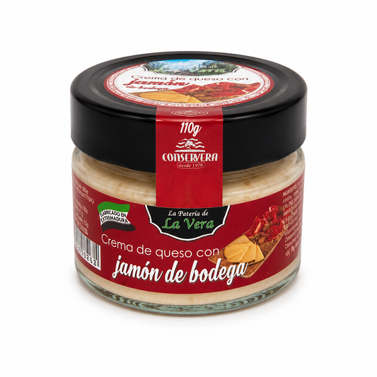 Käsecreme mit Schinken von Bodega La Patería de la Vera 110 g