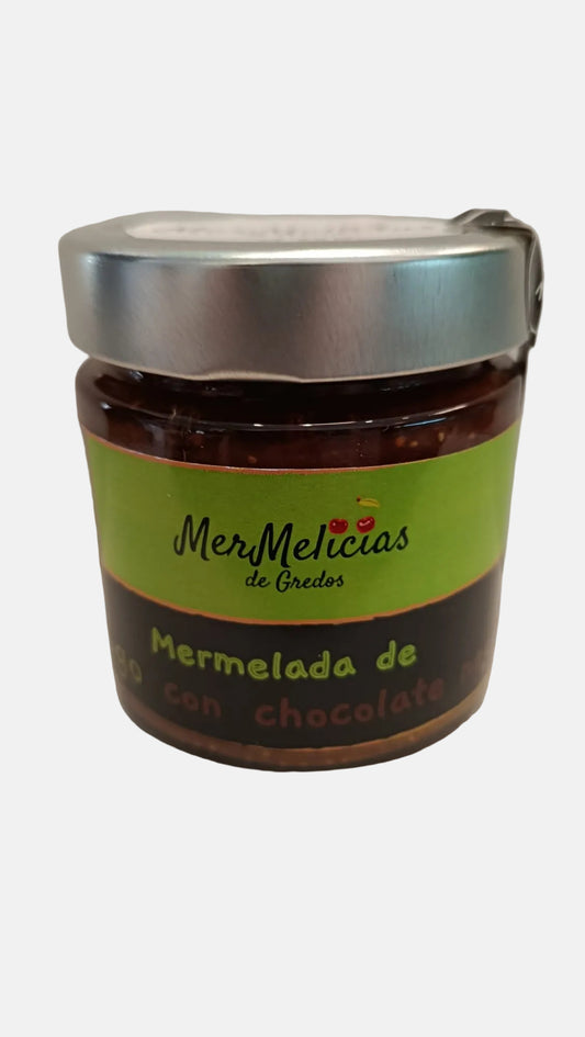 mermelada de higo con chocolate negro