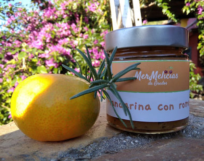 Mermelada de Mandarina con Romero | Mermelicias de Gredos 230 g