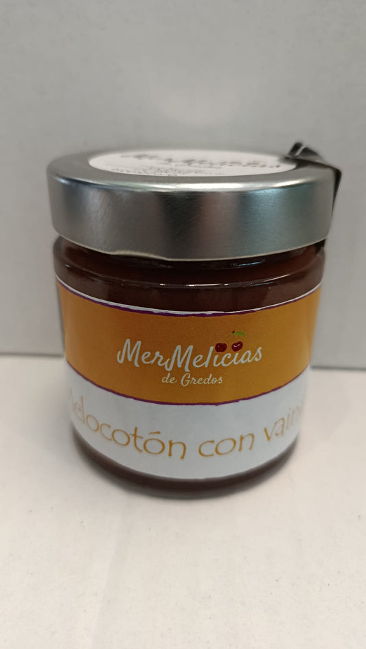 Mermelada de Melocotón con Vainilla | Mermelicias de Gredos 230 g