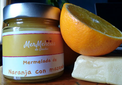 Mermelada de Naranja con Mazapán | Mermelicias de Gredos 230 g