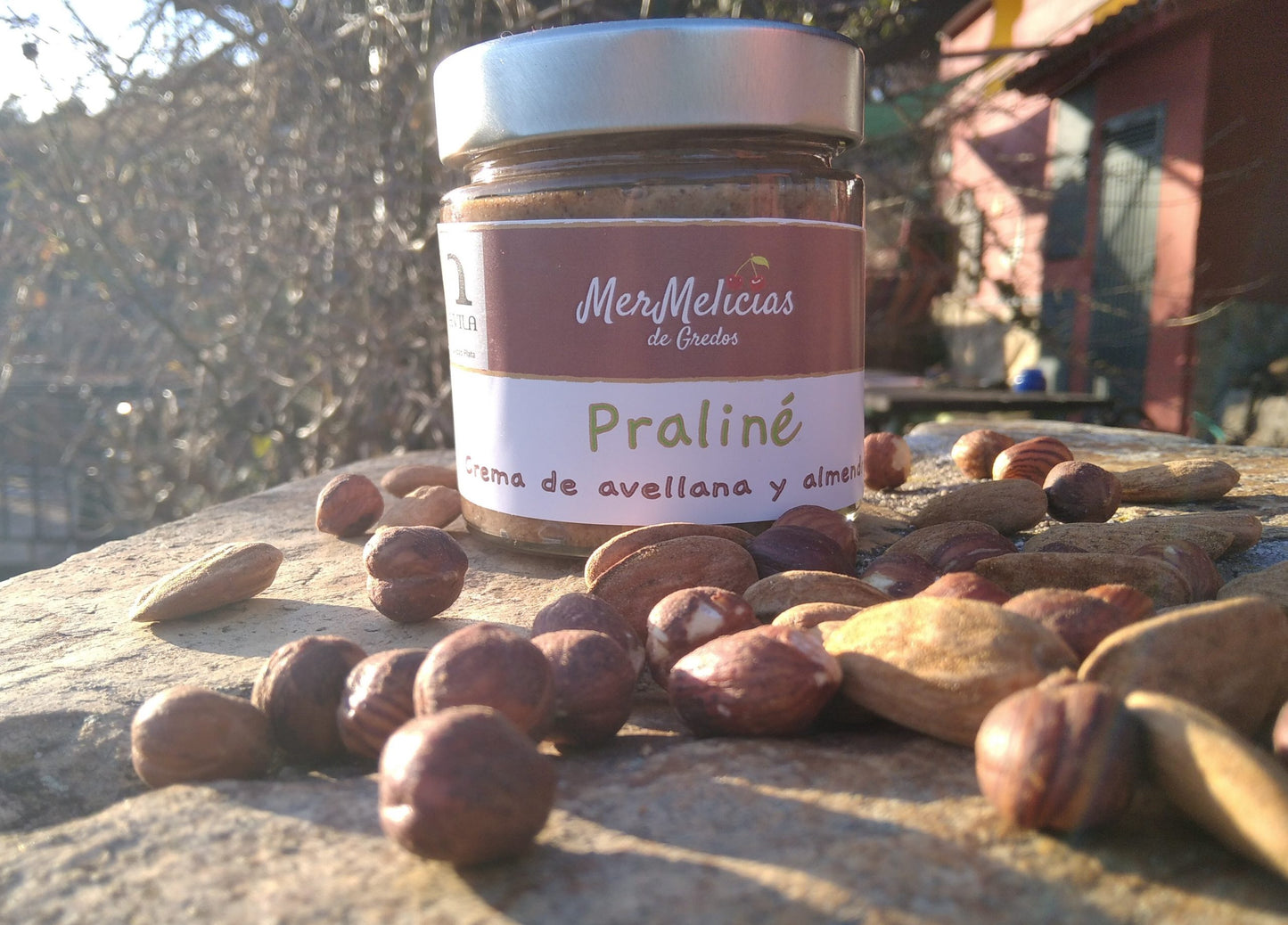 Praliné Artesano de Avellana y Almendra 230 g | Mermelicias de Gredos
