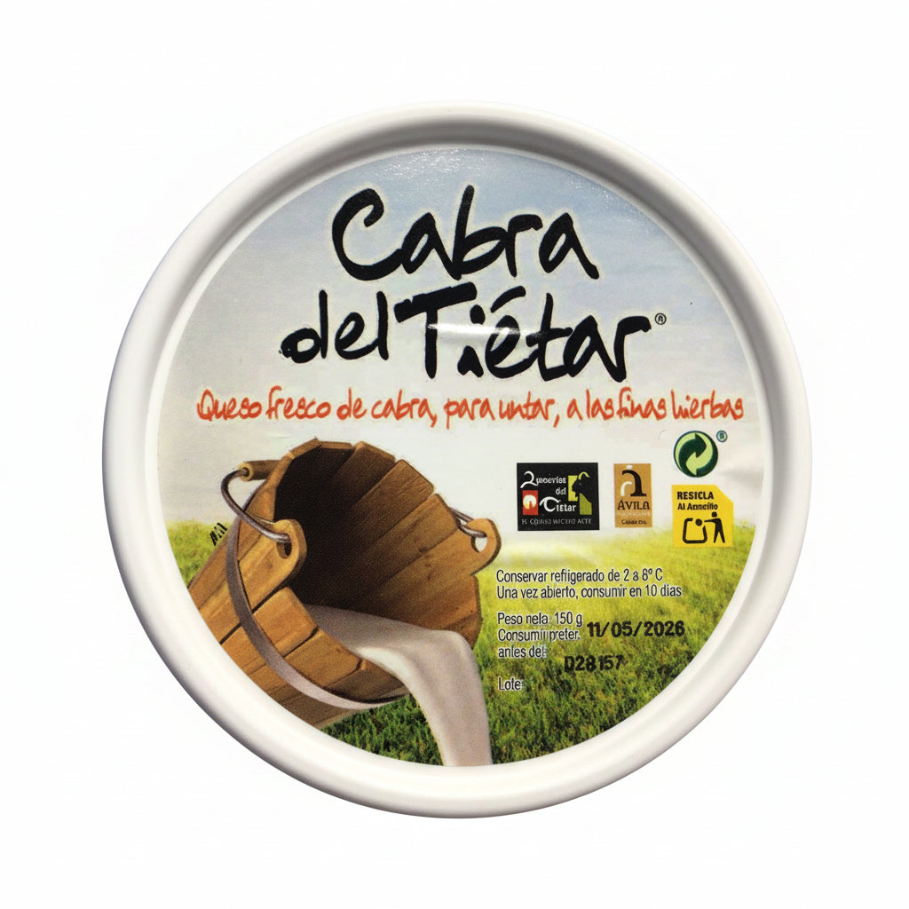 Queso fresco de cabra para untar