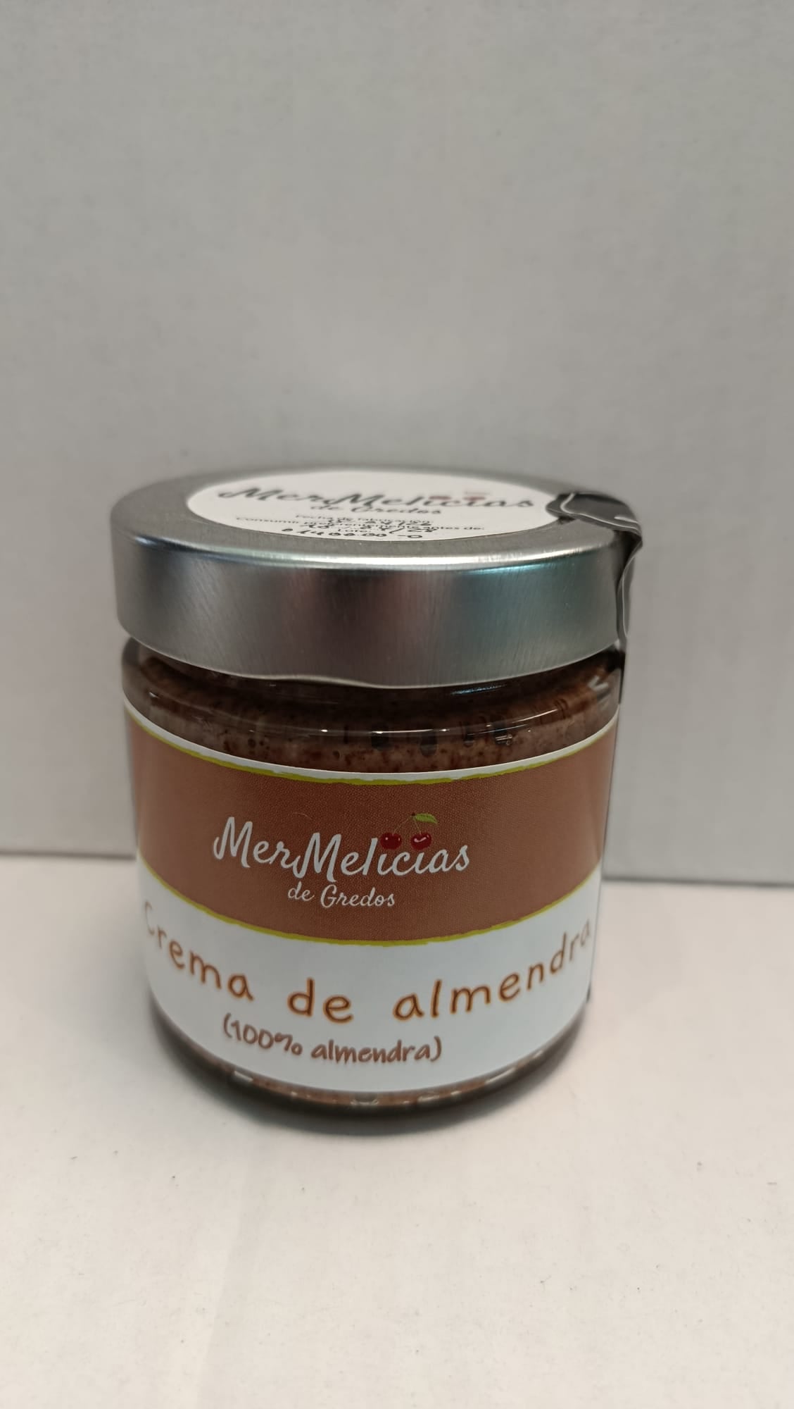Crema de Almendra Artesana 230 g | Mermelicias de Gredos