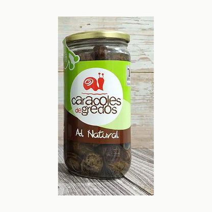 Caracoles de Gredos al natural en bote 720 g para cocinar con salsa al gusto
