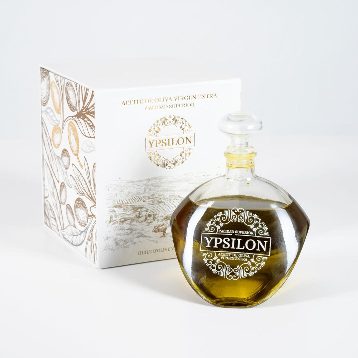 AOVE Ypsilon Hera Picual Ecológico 500 ml con estuche