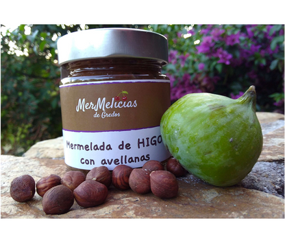Mermelada de Higo con Avellanas | Mermelicias de Gredos 230 g