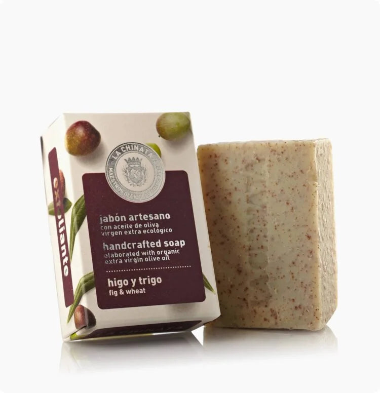 Jabón Artesano Exfoliante Higo Trigo La Chinata 100 gr