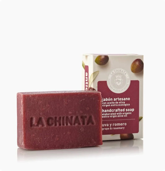 Jabón Artesano Antioxidante Uva Romero La Chinata 100 gr