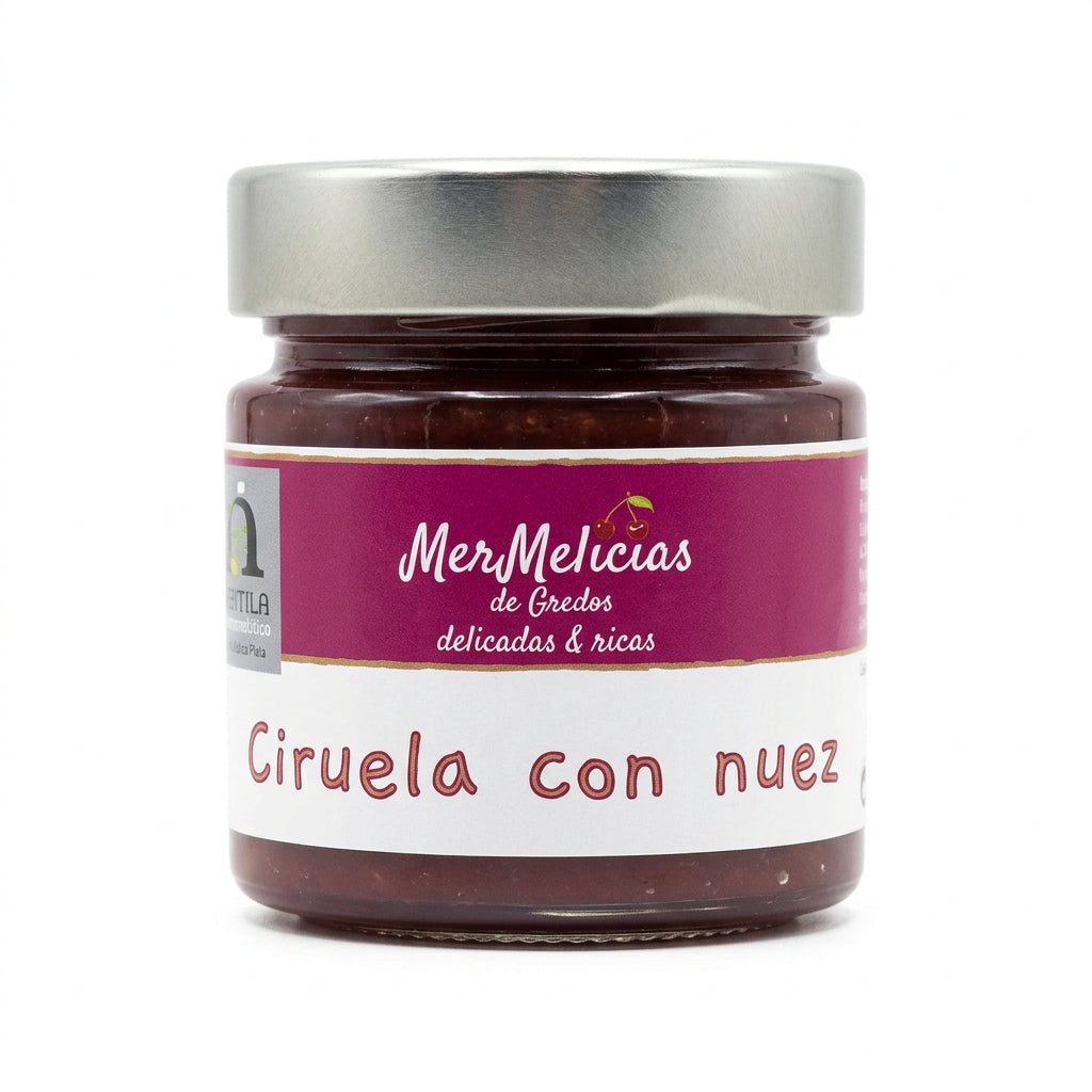 mermelada de ciruela con nuez de mermelicias de Gredos