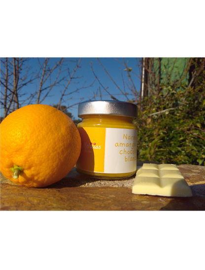 Mermelada de Naranja Amarga con Chocolate Blanco | Mermelicias de Gredos 230 g