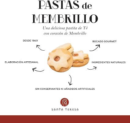 Pastas de membrillo Santa Teresa en lata, edición especial · 600 g